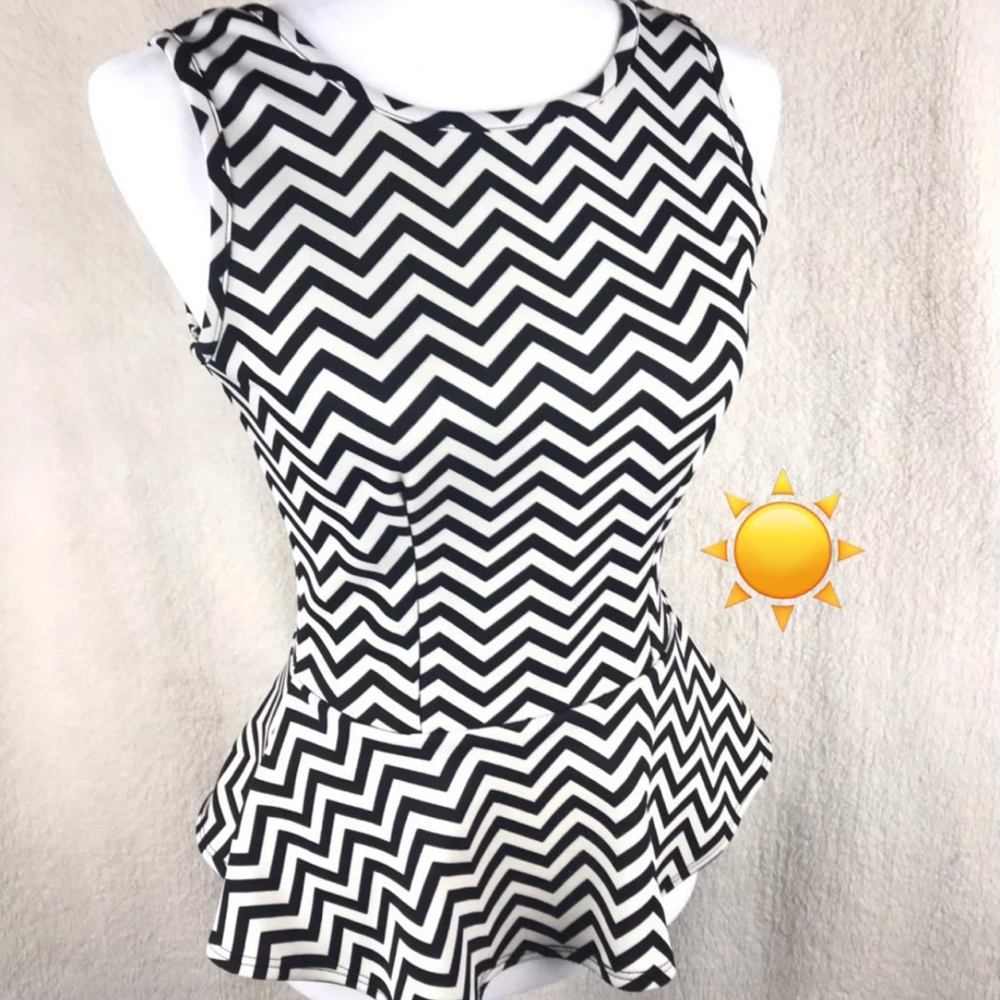 Alt.B Peplum Top - Picture 9 of 9